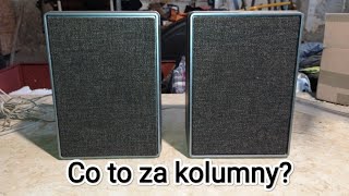 Kolumny głośnikowe Vintage  stara ciekawa konstrukcja audio Co to za zestaw [upl. by Coplin77]