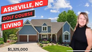 Golf Course Living with Mountain View near Asheville NC housetour [upl. by Eelrebmik]