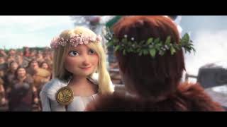 Hiccup Wedding  How To Train Your Dragon 3 The Hidden World [upl. by Ataliah325]