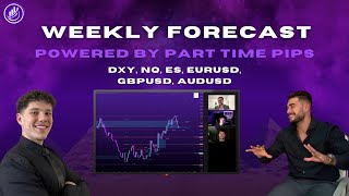 Part Time Pips Weekly Forecast [upl. by Breeze]