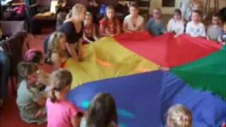 Parachute Game at a Childrens Party [upl. by Ellyn829]