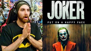 JOKER  Teaser Trailer REACTION [upl. by Caitlin]