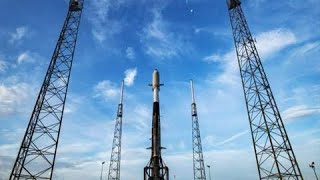 Em seu primeiro lançamento em 2022 SpaceX coloca 49 satélites Starlink em órbita [upl. by Enyawed192]