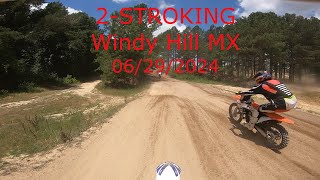 2Stroking at Windy Hill MX  Ellerbe NC  06292024 [upl. by Oicneconi]