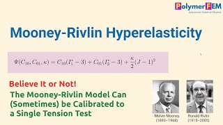 Calibrating the MooneyRivlin Model [upl. by Evvy]