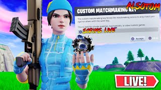 🔴 NA EAST CUSTOM MATCHMAKING SCRIMS LIVE SOLODUOSTRIOSSQUADS FORTNITE LIVE PS4XBOXPCMOBILE [upl. by Mainis]