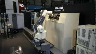 Nachi MA60 Machine Tending [upl. by Fancy108]