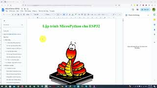 Micropython ESP32  Bài 1 Giới thiệu MicroPython cài đặt Mu Editor cách nạp code [upl. by Woodie462]