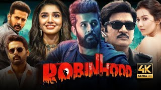 Robinhood Full Movie in Hindi Dubbed 2024 HD  Nithiin Sreeleela Vennela Kishore  Reviews amp Facts [upl. by Reinhardt312]