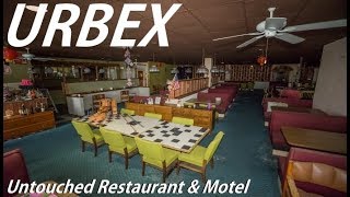 ABANDONED Untouched Restaurant amp Motel With EVERYTHING Still Inside [upl. by Aela561]