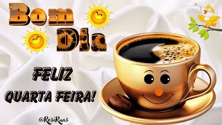 Mensagem de Bom Dia Feliz Quarta Feira Gratidão Senhor mensagemdebomdia bomdia quartafeira [upl. by Yoho]