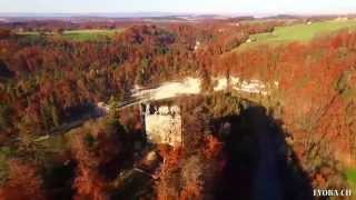 Les ruines du Château dIllens [upl. by Devi]