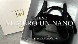 POLÈNE  NUMÉRO UN NANO  EDITION TRIO BLACK  UNBOXING [upl. by Enohsal]