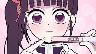 Im not pregnant  Kimetsu no Yaiba animation  Meme [upl. by Vidda427]