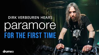 Megadeth Drummer Hears Paramore For The First Time [upl. by Faustus]