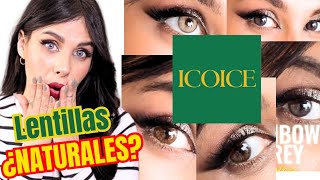 😱LAS MEJORES LENTILLAS para ojos MARRONES 🛍️ ICOICE [upl. by Nunes]