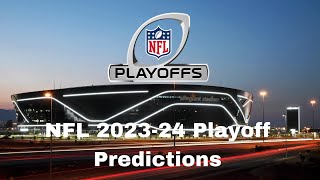 NFL Playoff Predictions 202324 [upl. by Nytsrik]