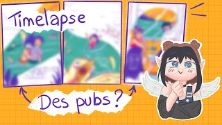 Je faisdes pubs 3 Timelapse ☀️🛥️ [upl. by Cohby115]