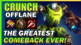 The MOST INSANE COMEBACK we were able to pull off  Predecessor Crunch Offlane Gameplay [upl. by Airetnahs603]