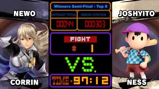 Smash Station 303  Ultra  VNM  Newo vs SK  Joshyito  Winners SemiFinal  Top 8 [upl. by Pfister364]