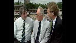 Johnners revenge on Aggers at Edgbaston 1993 [upl. by Nongim]