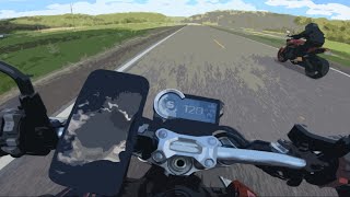 Honda CB1000R POV  No Such Thing as TOO FAST Akropovic Exhaust Pure Sound [upl. by Albertine393]