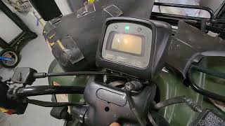 No Display Honda Rancher Foreman Rubicon Temporary Fix [upl. by Aiuqram]