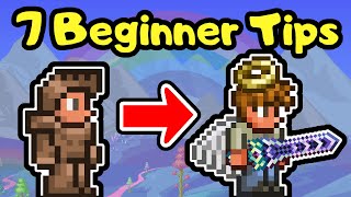 7 GREAT Beginner Habits to Have in Terraria Beginner Tips 14 [upl. by Ecirtaemed]