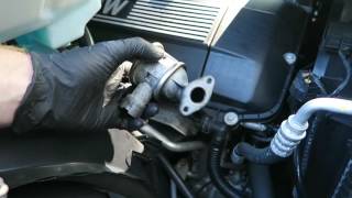 BMW M54 Secondary Air Valve Removal and Cleaning P0411 [upl. by Ssyla118]