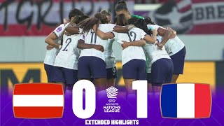 France vs Austria  Highlights  UEFA Womens Nations League 26092023 [upl. by Blane]