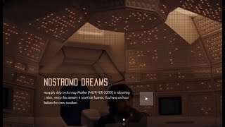 NOSTROMO DREAMS soothing ambient sounds series [upl. by Trescha]