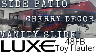 Toy Hauler Fifth Wheel Luxe 48FB [upl. by Elauqsap672]