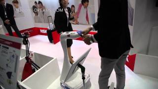 IREX 2013 Visually Handicapped Guide Robot [upl. by Ahsuat836]