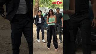 Khushi Kapoor amp Vedang Raina ARRIVE together at an event shorts khushikapoor vedangraina spotted [upl. by Hailey]