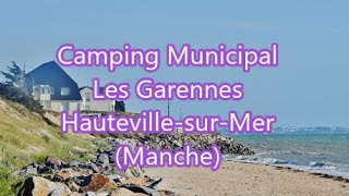 Camping municipal de Hauteville sur Mer Manche 50 [upl. by Ingalls]