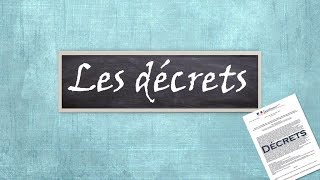 Quest ce quun Décret  Normes E02 [upl. by Nived]