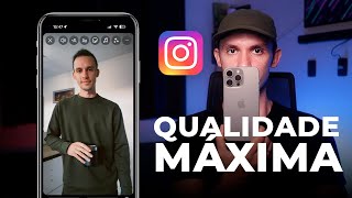 Como POSTAR no INSTAGRAM com QUALIDADE MÁXIMA  Stories Reels e Publicações [upl. by Fin]