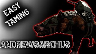 Easy Andrewsarchus Taming  how to tame Andrewsarchus  Andrewsarchus Ark Survival Evolved [upl. by Rastus185]