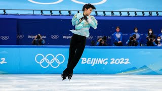 Yuzuru Hanyu  羽生結弦  Quad Axel Attempt at Olympic Games [upl. by Winna]