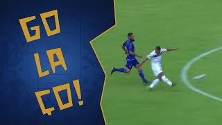 Golaço antológico Cleitinho faz de antes do meio de campo contra o Bahia na Copa do Nordeste 2019 [upl. by Ydurt942]