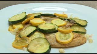 How to Prepare Fillet of Fish with Vegetables and Soy HogarTv By Juan Gonzalo Angel [upl. by Lettig]