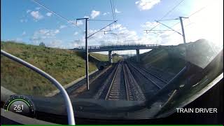 4K Cabride en TGV POS entre Poitiers et saint pierre des corps [upl. by Isawk625]