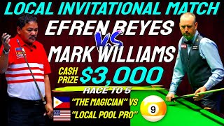 The secret tactics of Efren Reyes vs Mark Williams revealed at 2019 Street Lights Billiards Academy [upl. by Mert]