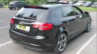 Audi A3 2 0 TDi Black Edition 170 S Tronic promotors co uk [upl. by Takara]