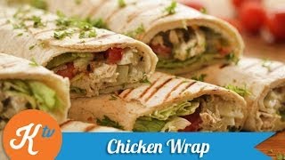 Resep Ayam Tortilla Healthy Chicken Wrap Recipe Video  MELATI PUTRI [upl. by Alaehs]