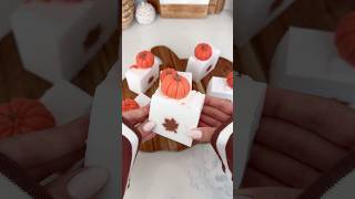 diy fall soap bars pt2 🍂🧴 soap cozy diy viralshort soapasmr fall aesthetic asmr home [upl. by Ailat]