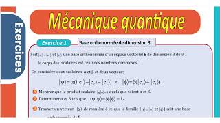 Formalisme mathématique série dexercices [upl. by Astor]