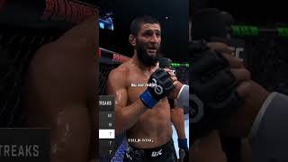 Khamzat Chimaevin Dünyaya Anlamlı Mesajı 💯 khamzatchimaev khamzat ufc294 [upl. by Garling]