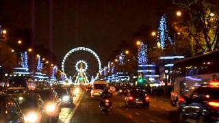 Le père NOEL au Champs Elysées  Paris [upl. by Dercy]