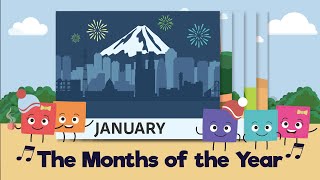 The Months of the Year Song [upl. by Malsi]